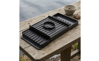 Shaping Board Ribbed Rolling Board Outdoor Tackle Raised Side Walls Open End