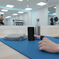 Touch-Sensitive Bluetooth Band Controller with Charging Case Hands-Complimentary Smart Band Controller Compact Wearable Phone Controller Multi-Function for Content Creators