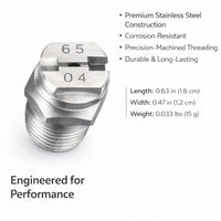 Stainless Steel Nozzle, Industrial Washing Head for High Pressure Cleaning, Car Dust Suppression Equipment