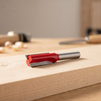 Double Flute Straight Carbide-Tipped Straight Flute Smooth
