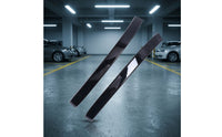 2 Pieces Slim Anti-Collision Mirror Strip Two-Piece Side Mirror Cover Strip Impact Absorbing Car Accessory