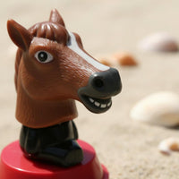 Solar Bobble Horse Cute Solar Horse Ornament Decorative