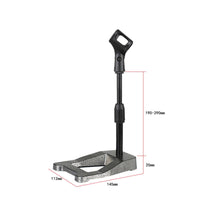3 Kg Load Capacity Desktop Mic Stand All Metal Weighted Mic Stand Heavy Duty Desktop Mic Mount Stable for Recording Artists, Podcasters, Streamers, Podcast, Live Broadcasting