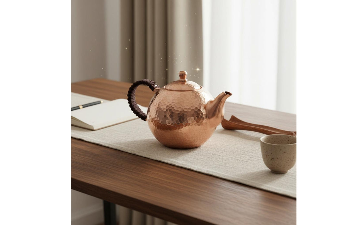 300 Ml Pure Copper Tea Kettle Handmade Copper Tea Kettle