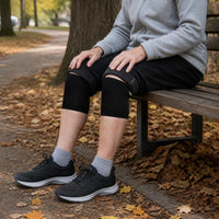 Cashmere Knee Warmers for Men and Women, Thickened Thermal Knee Brace for Joint Pain Relief, Winter Cold Protection