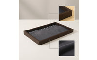 Jewelry Display Tray Shallow Necklace Display Tray Velvet for Drawer, Dresser