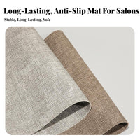 Waterproof Nail Art Table Mat Easy to Clean Double-Sided Manicure Pad Wear-Resistant for Manicurists, Beauty Professionals, Home