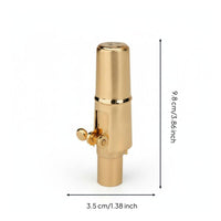 altos Saxophone Metal Embouchure Piece altos Sax Embouchure Piece Quick Response Wind Instrument Accessory for Beginners, Rehearsal