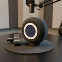 Windproof Sound Absorbing Foam Cover Reduces Reflections Sound Absorbing Mic Sponge Lightweight and Portable Noise Reduction Mic Cover Five-Sided Seal for Vocalists