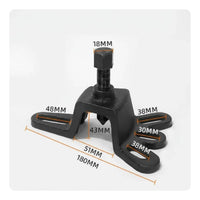 Heavy Duty Axle Puller Easy to Use Brake Drum Puller Adjustable Arms Wheel Hub Removal Tool Professional Grade for Mechanics, Repair Shops, Garage