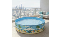 Children's Pool Foldable Swimming Pool Quick Setup for Kids, Young Children, Backyard, Garden
