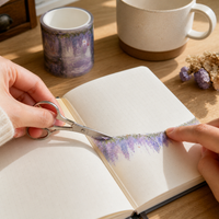 Ripple Floral PET Tape for Scrapbooking and Decoration