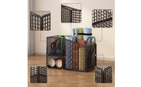 Exercise Mat Storage Rack Space-Saving Rolling Exercise Mat Cart Compact Metal Storage Rack with Wheels for Fitness Enthusiasts, Home Gym