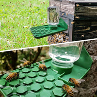Hangable Water Dispenser Anti-Drowning Design Bee Water Feeder Easy to Refill for Beekeepers, Gardeners, Outdoor, Apiary, Garden