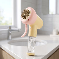 3-in-1 Dog Shampoo Dispenser with Brush Handheld Foaming Dog Shampoo Dispenser Portable Electric Pet Brush Compact for Dogs, Cats, Home