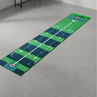 Golf Putting Practice Mat Velvet Surface Portable Putting Green Mat Non-Slip Base Sports Gear for Golfers, Beginners, Home Training
