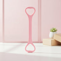 Figure-8 Stretching Strap Flexible Double-Loop Exercise Band Smooth Resistance Band with Handles
