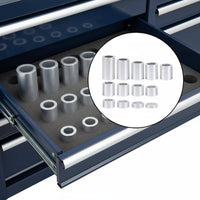 13 Pieces Motorcycle Wheel Spindle Spacer Kit Personalized Build Ready Wheel Spindle Spacer Kit Vehicle Hardware CNC Machined