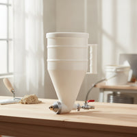 Large Capacity Texture Spray Hopper Textured Texture Sprayer with Hopper Clog Resistant Leakproof for Contractors
