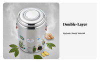 Multi-Purpose Stainless Steel Electric Steamer Pot Anti-Scald Commercial Soup Warmer Long-Lasting Electric Soup Kettle Easy to Clean for Caterers, Restaurant Employees, Event Planners, Dining Hall, Hotel, Cafeteria, Catering Events