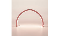 Half Shadowed Arch Lamp Lash Light Professional Arch Lamp with Flat Base for Estheticians, Makeup Vanity, Tattoo Studio
