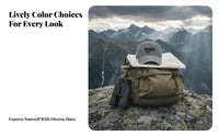 Washed Baseball Cap Universal Design Dad Hat Sun Protection Vintage Design Cap for Photographers, Wanderers, Outdoor, Travel, Summer