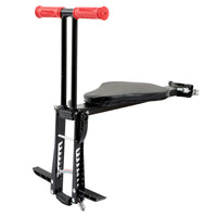 Front-Mounted Cycle Child Seat Foldable Front Child Bike Seat Lightweight Clamp-Style for Toddlers, Bicycles, Mountain Bikes