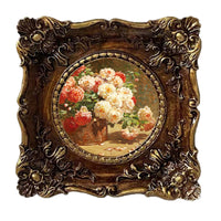 Wall Plaque with Scrollwork Vintage-Style Scroll Wall Art Decor French Country Metal for Living Room, Entryway