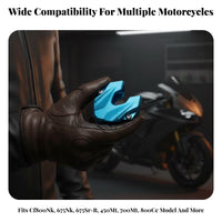Scratch Protection Motorcycle Key Cover CNC Milled Motorcycle Fob Cover Lightweight Vehicle Accessory Abrasion Resistant
