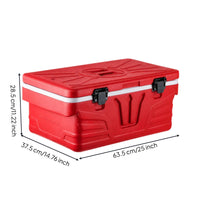 Catering Box with Stainless Steel Interior Thermal for Picnics, Delivery Drivers