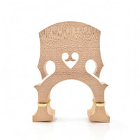 Double Bass Bridge Easy to Fit Upright Bass Bridge Smooth Lightweight for Luthier, Instrument Repair, Setup Work