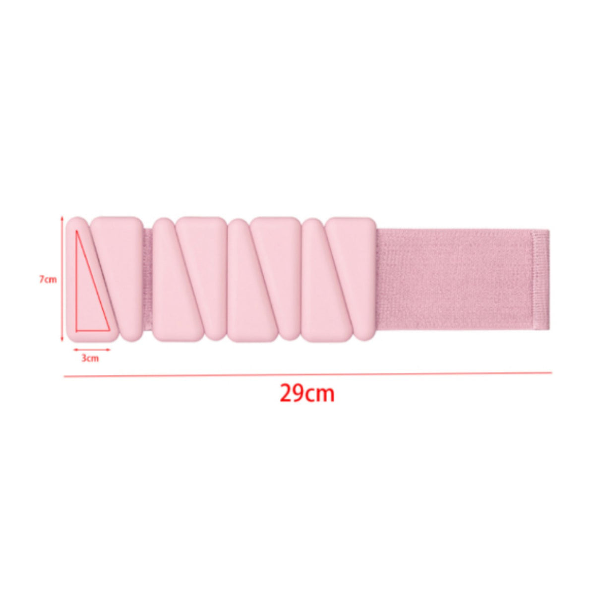 Colorful Silicone Wrist Weight Easy to Clean Adjustable Weighted Wrist Strap Portable Silicone Weight Straps Comfortable for Workout