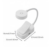 USB Rechargeable Book Light Portable Home Lighting Stepless Dimming for Students