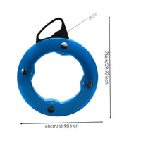 Steel Cable Guide Tape Housing Wire Puller Electrician Cable Guide Tape High Impact Resistance Wire Fishing Tool for Electricians