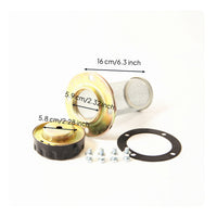 Ridged Loader Fuel Cap with Strainer Threaded Fuel Tank Cap Assembly Sturdy Heavy-Duty for Equipment Owners, Mechanics, Machinery Repair
