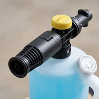 Soap Dispenser for Car Wash and Car Detailing, Foam Sprayer with Measuring Cup and Nylon Foam Lance, Bottle Adjustable with Handle, 1 Pack Kit