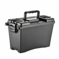 Moisture-Proof Plastic Toolbox Multi-Purpose Sealed Dry Box Water Resistant Dry Storage Box Sturdy Construction for Mechanics, Fishermen