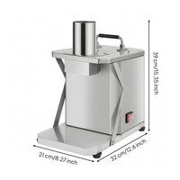Cabinet Style Grid Dicer Easy to Clean Electric Dicing Machine Automatic Dicer