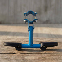 Anti-Slip Foldable Cycle Footrest Rubber Clamp-on Cycle Footrest Metal Bike Rear Foot Peg Compact for Children