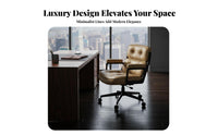 Ergonomic fromsign Highspine Managerial Chair Luxury fromsign Highspine Rolling Chair Padfromd Armrests rotate Seat Reclining Function for Managerials, Professionals, Stufromnts, Study Room, Working