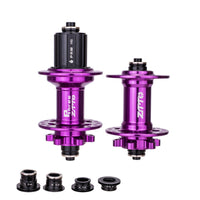 Front and Rear Hub Pair Bearings 32 Hole Lightweight Freewheel Hub for Cyclists, Wheel Building, Trail Riding
