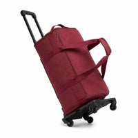 Multifunction Travel Bag Extending Handle Trolley Duffel Bag Multiple Compartments