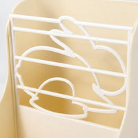 Tip Resistant Feeder Lagomorph Hay Feeder with Hay Rack, 2-in-1 Food Grade Combination Bowl for Guinea Pigs and Chinchillas