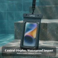 Sensitive Touchscreen Waterproof Phone Pouch HD Photography Underwater Phone Bag Buoyant Able for Swimmers, Boaters, Swimming, Rafting