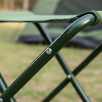Compact Design Folding Camping Stool Folds Quickly Portable Outdoor Stool Heavy Duty High Weight Capacity for Campers, Anglers, Vendors, Travel