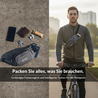 Unisex Waterproof Multi-functional Waist Bag for Work and Daily Use