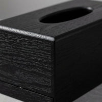 Tissue Box for Bedroom Decor and Bathroom Decor, Handmade Walnut Wooden Holder for a Box of Tissues, Traditional Home Office Style, Rectangular