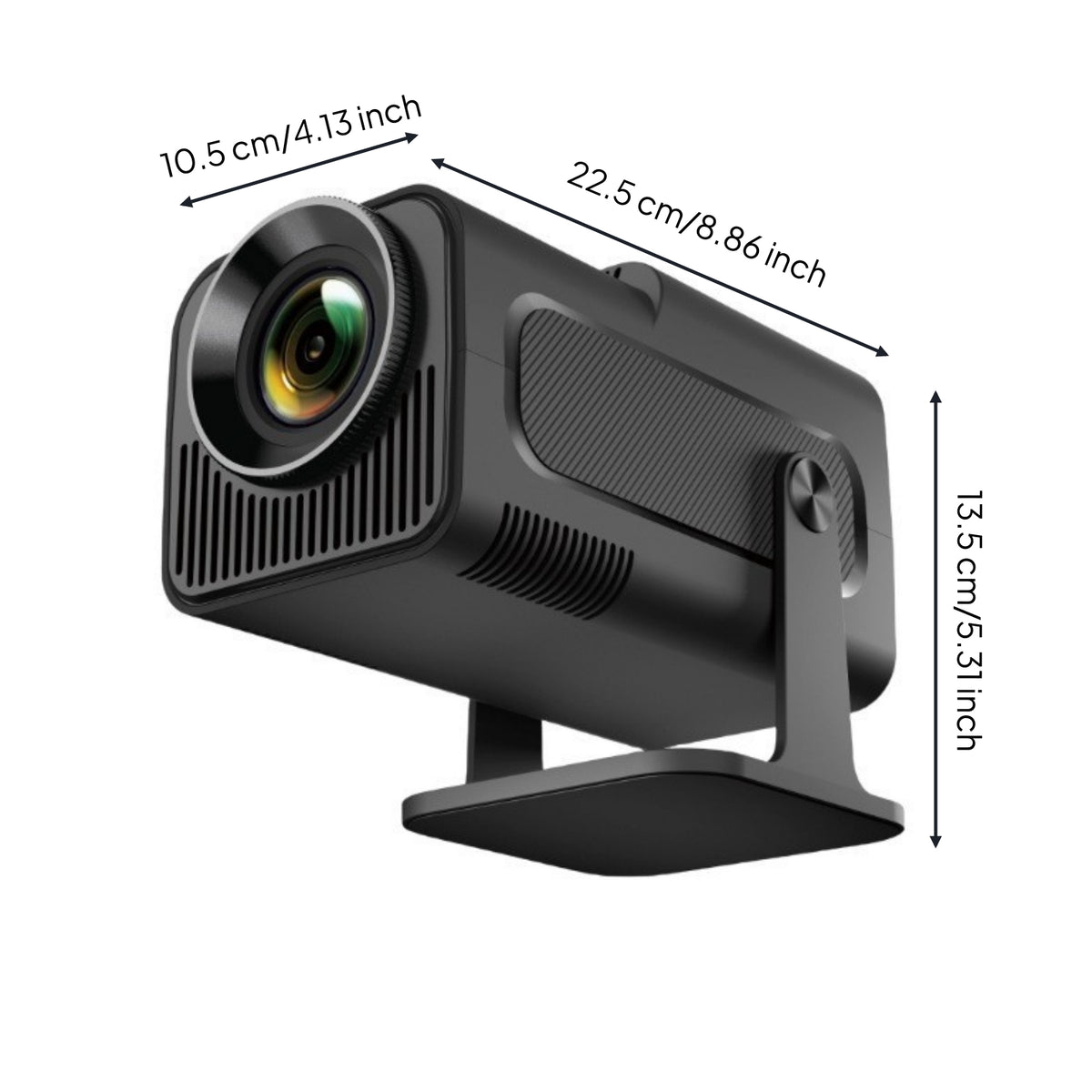 Portable Display Device Compact Display Device with Stand for Movie Nights, Travel
