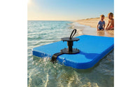 Black Floating Mat Buckle Round Plates XPE Mat Buckle Loop Attachment Marine Accessory Molded