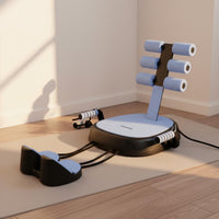 Sit up Assist Device Compact Design Core Workout Auto Spring-Back Core Training Machine